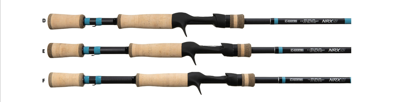 G Loomis NRX+ JIG & WORM CASTING image détaillée 3
