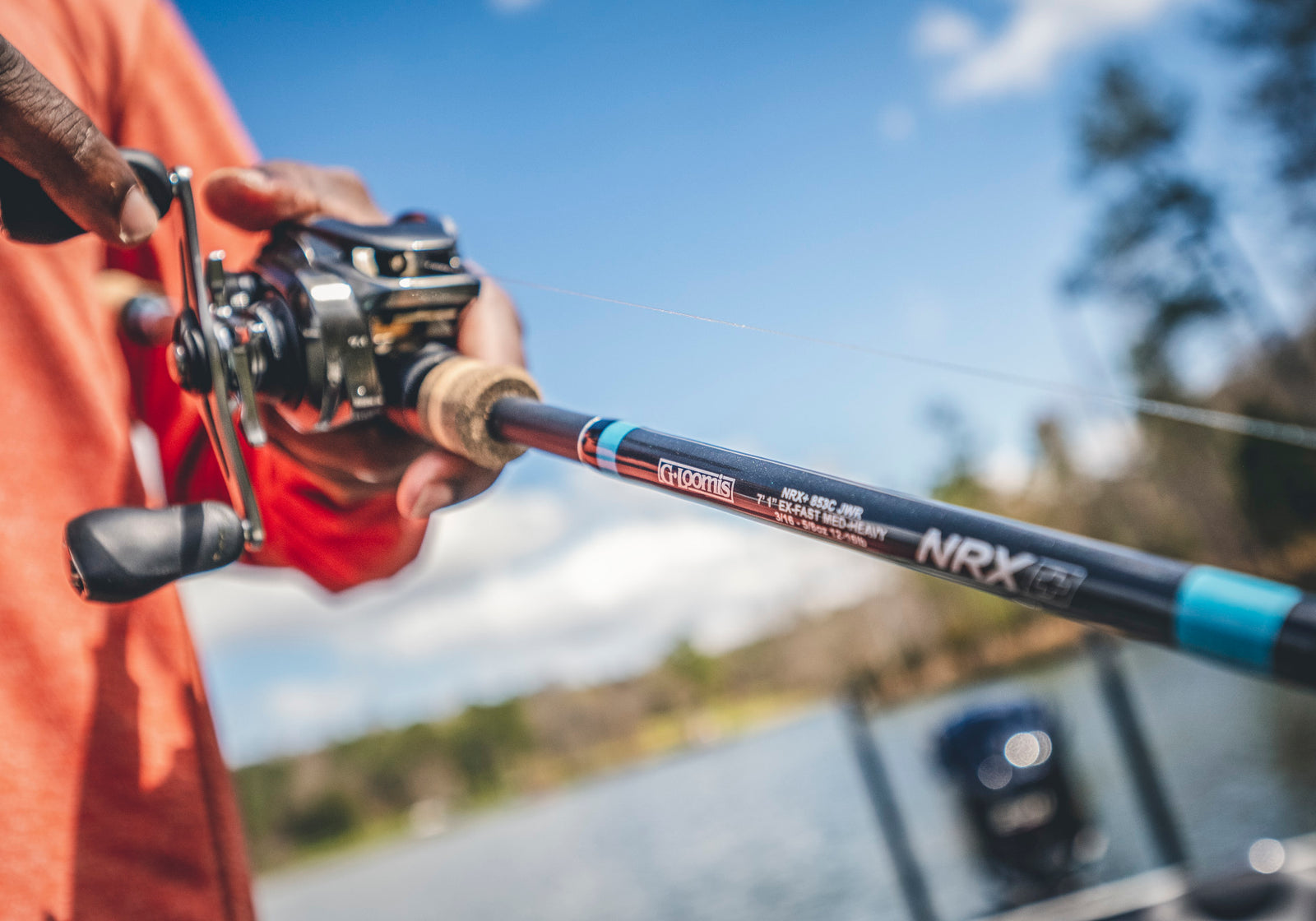 G Loomis NRX+ JIG & WORM CASTING image détaillée 1